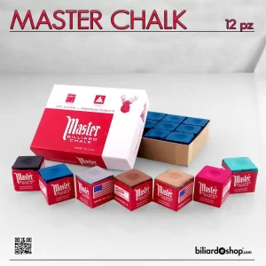 Master chalk for professional billiard chalk
